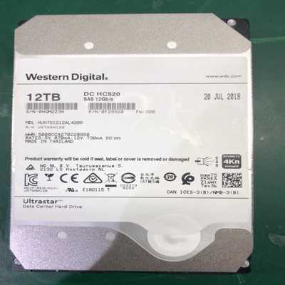 西数12t硬盘hc520HUH721212AL420--议价商品