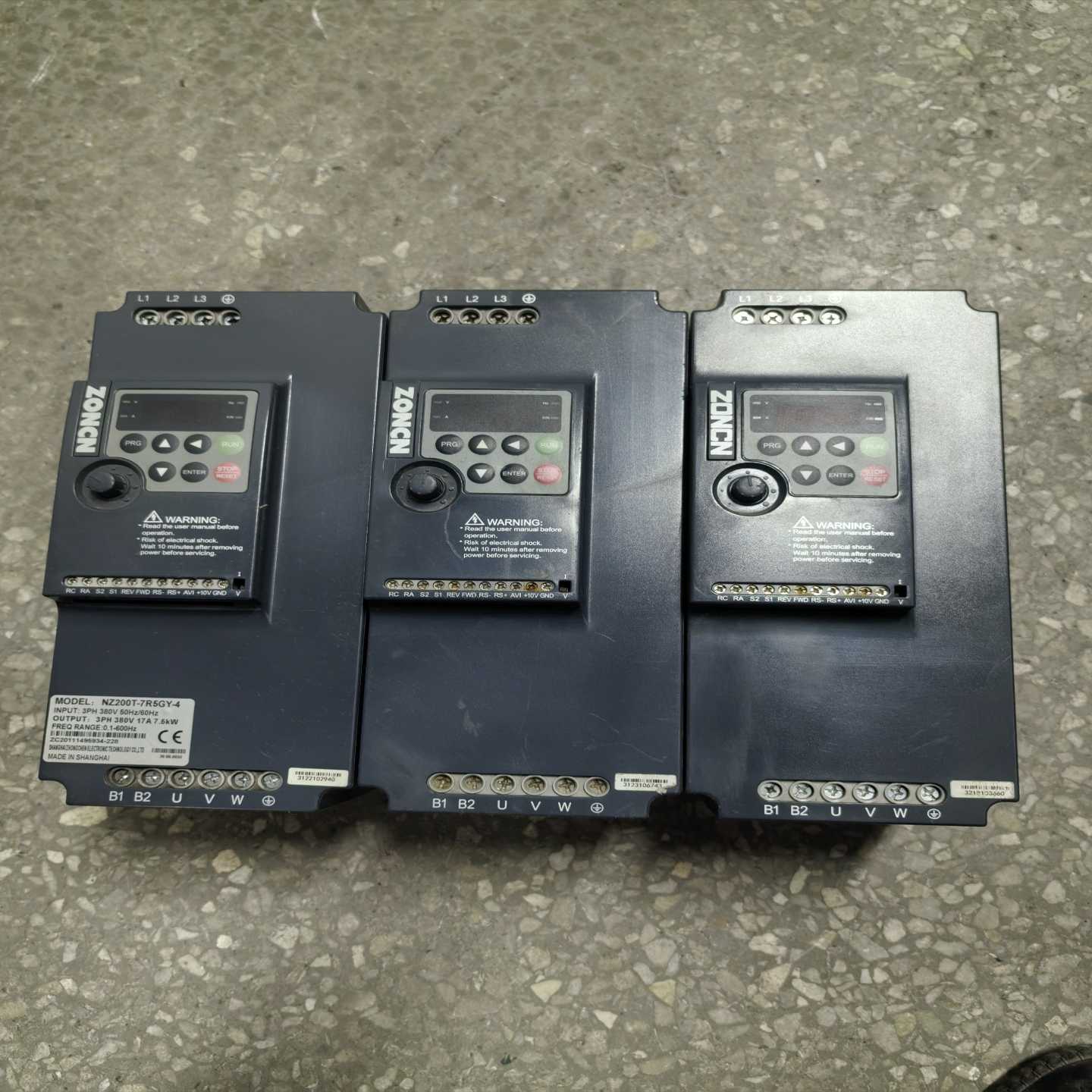 众辰空压机变频器7.5KWNZ200T-7R5GY-4原询价