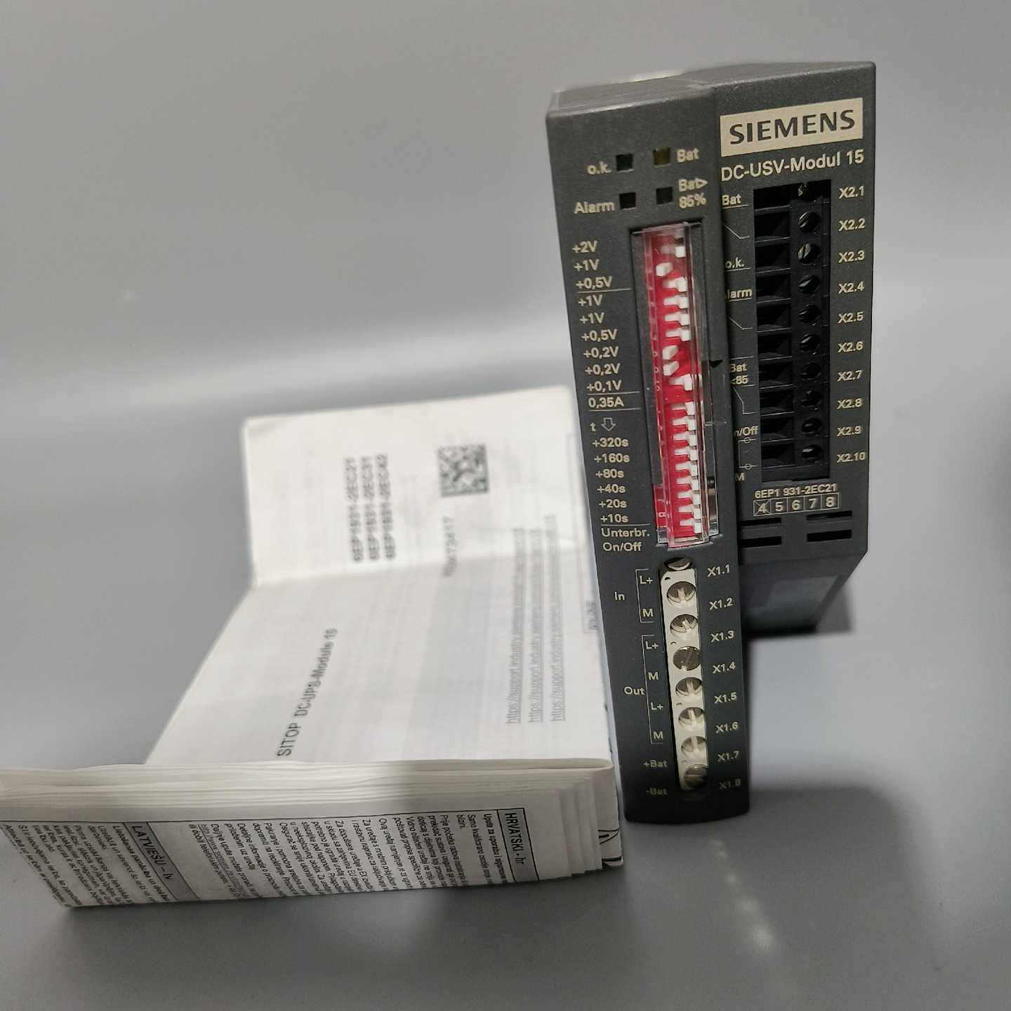电源模块6EP1931-2EC21，只拆封实物如图，询价