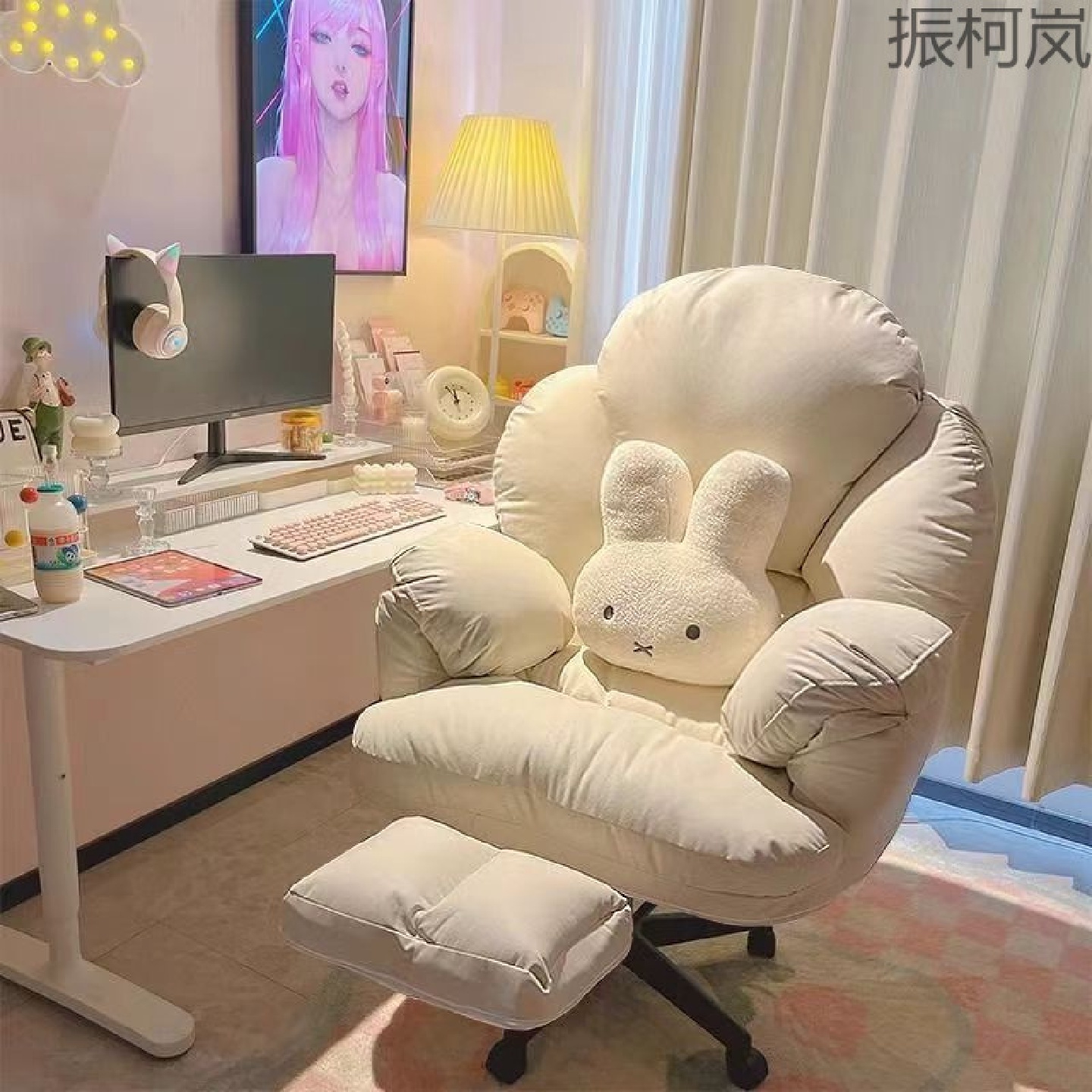 振Y1电脑椅家用靠背电竞椅办公椅子舒服久坐躺椅宿舍可旋转单人沙