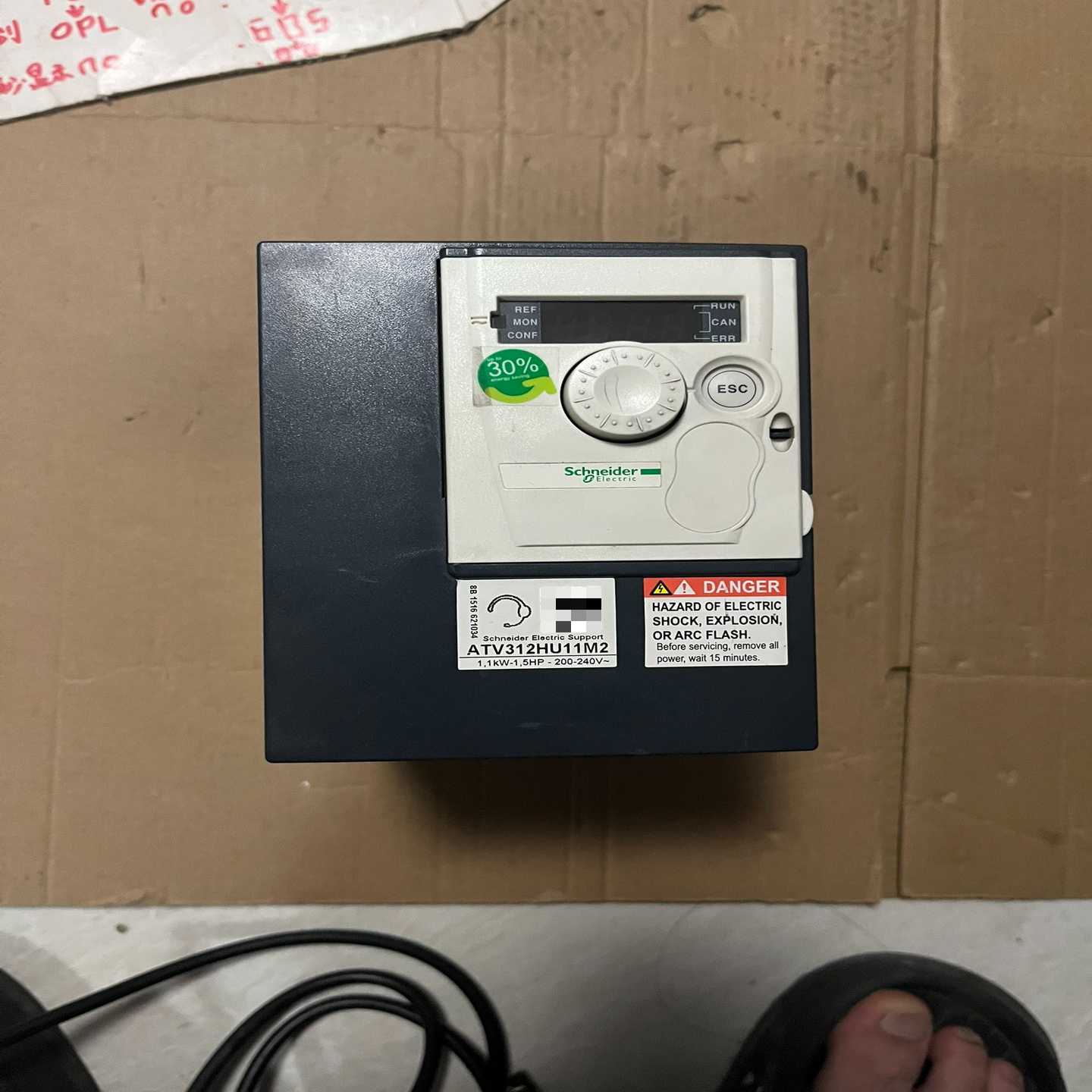 施耐德变频器ATV312HU11M2，1.1kw/220v，--议价商品