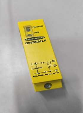 邦纳Q85BB62LP对射式接收光电开关，美国全新原装BAN--议价商品