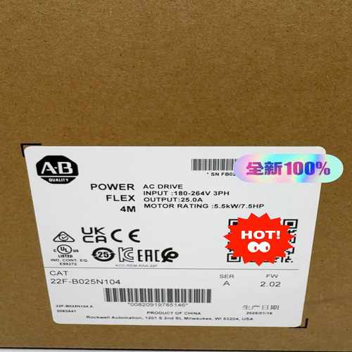 22F-B025N104罗克韦尔AB变频器22FB025N1询价