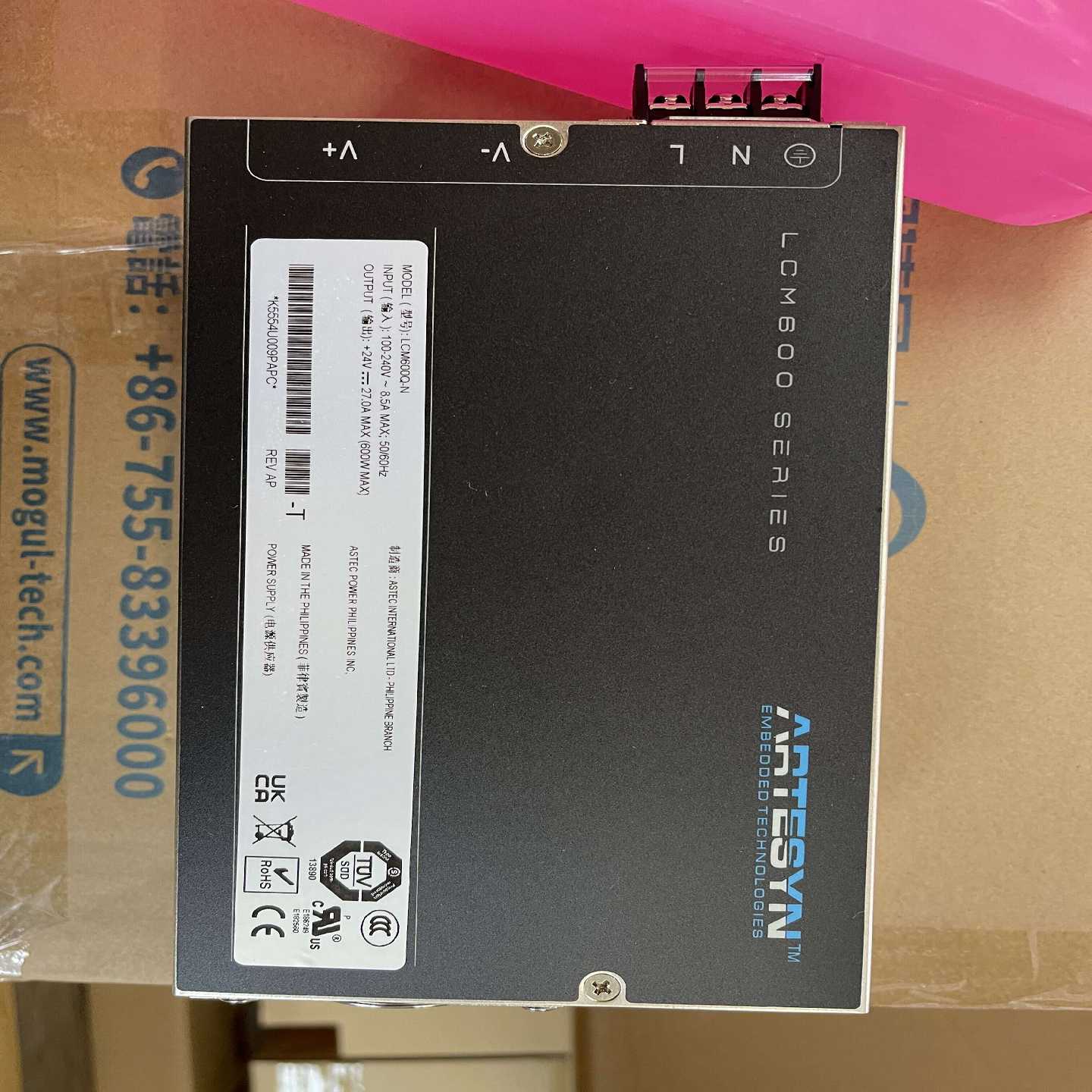 ARTESYN雅特生LCM600Q-N电源未使用询价