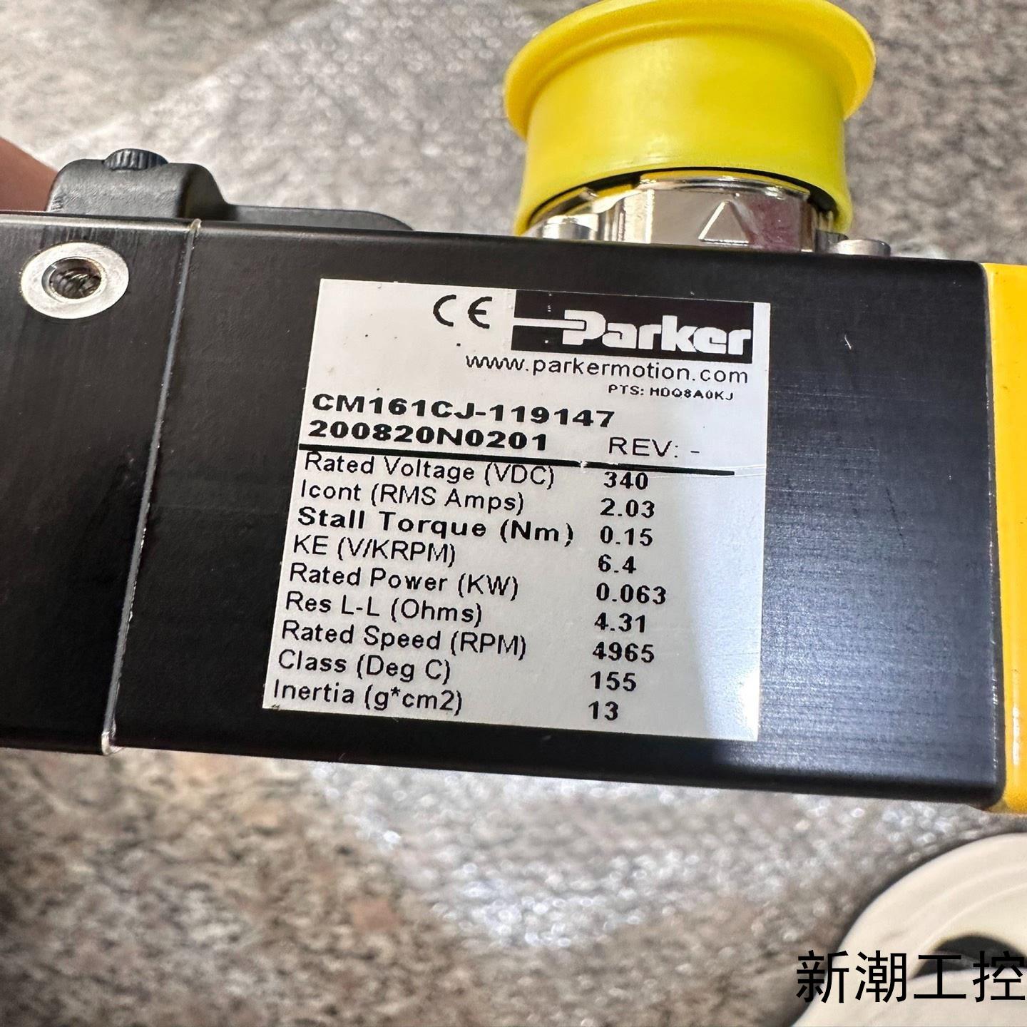 派克电机CM161CJ-119147带HD减数头HPG-1议价商品