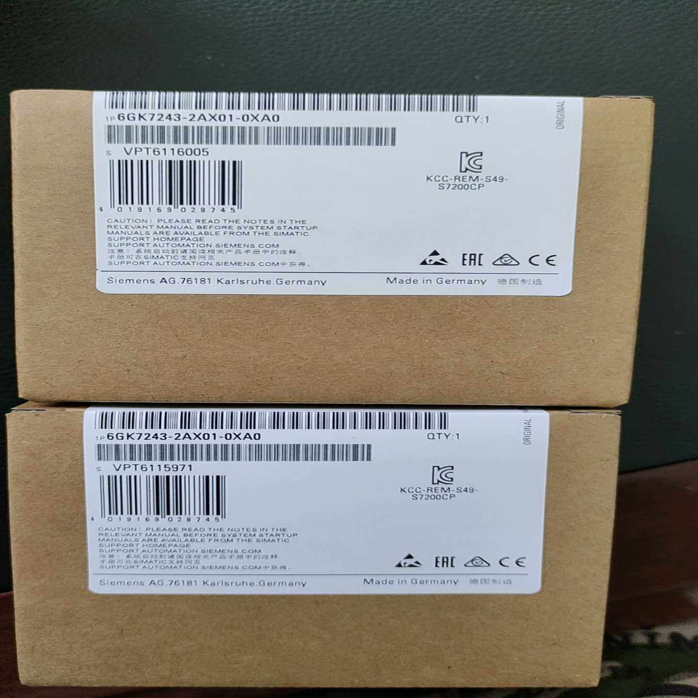 6GK7243-2AX01-0XA0未拆封秒发询价