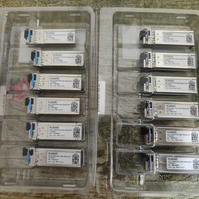 华为全新10G40km单纤成对光模块，