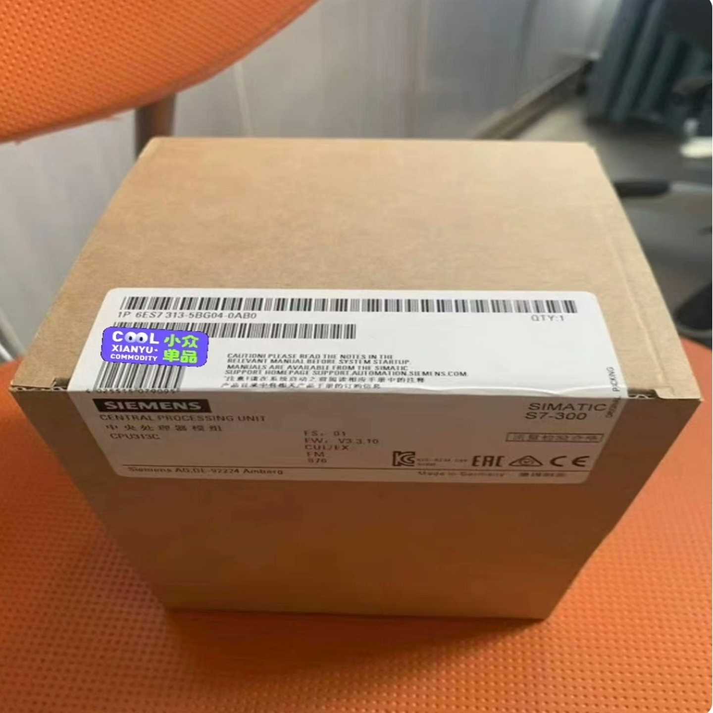 询价6ES7313-5BG04一台，的来撩