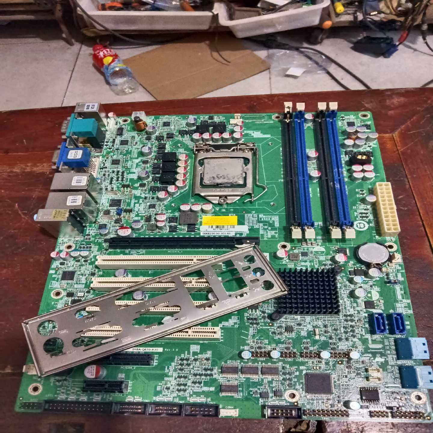 威强工业设备工控机主板 IMBA-Q670-R30 REV:（地坛设备）