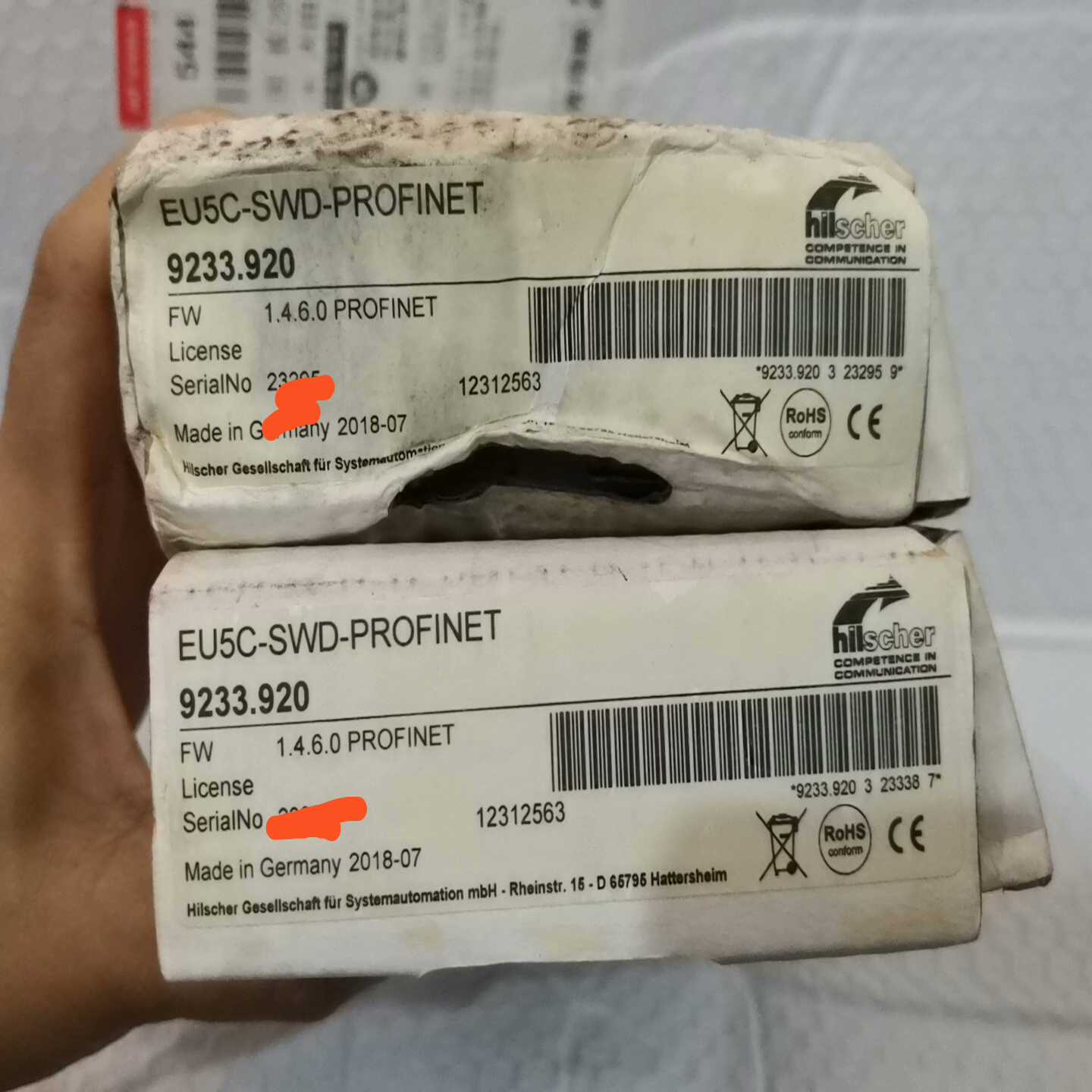 @hilscher赫优讯EU5C-SWD-PROFINET--议价商品
