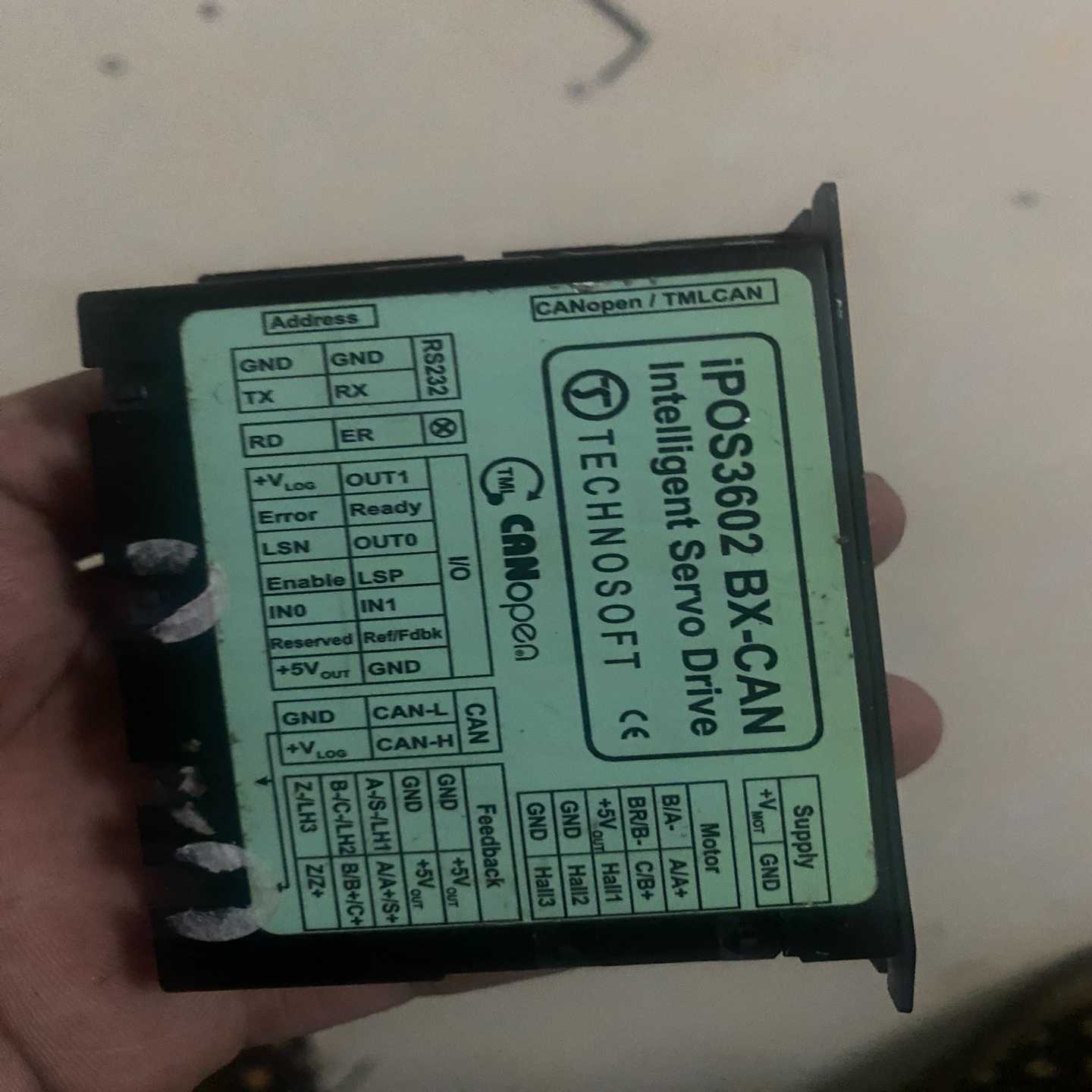 【请询价】Technosoft IPOS3602 BX-CAN直流智能