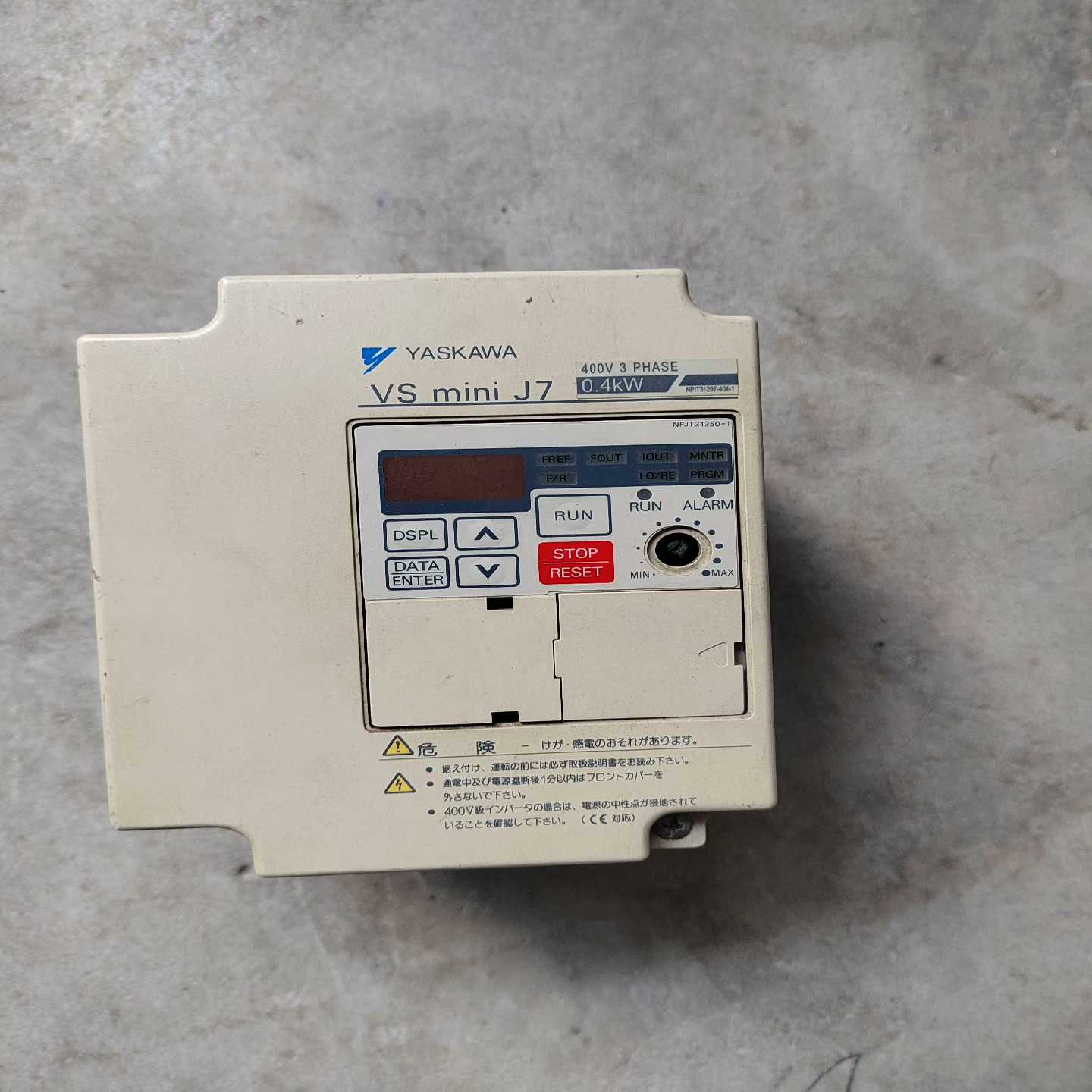 【议价】安川变频器CIMR-J7AA40P40.4KW380适用