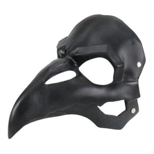 守望瑞破死神铁鸦面具鸟嘴瘟疫医生面罩黎明医生脸谱乌鸦装扮派对