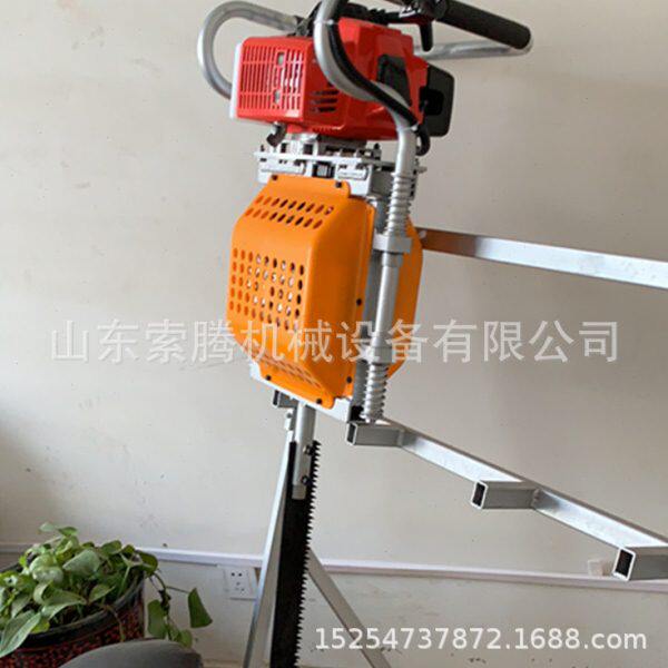 山东索腾1E48F汽油挖树机移树机 二冲程汽油机挖树机移植