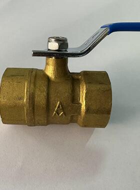 埃美柯全铜球阀铜杆铜芯2266空调DN15 20 254分6分1寸螺纹阀门