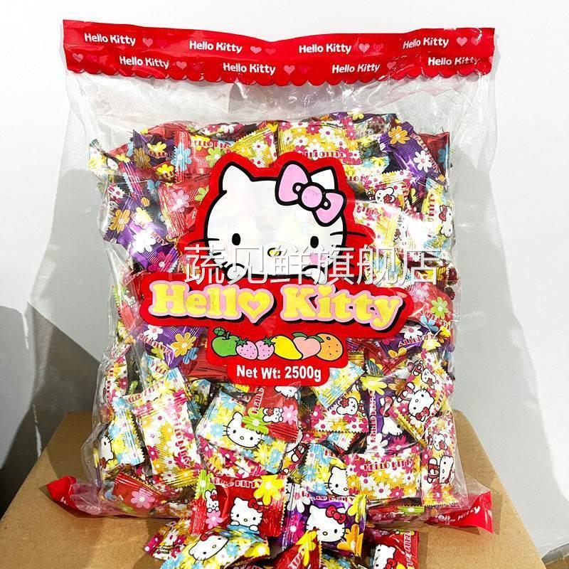 Hello Kitty果汁软糖正品HelloKT猫橡皮糖qq糖喜糖休闲儿童零食