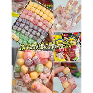 酸妞二代酸妞Plus软糖小方糖酸皮豆罐装酸妞全家桶怀旧解馋小零食