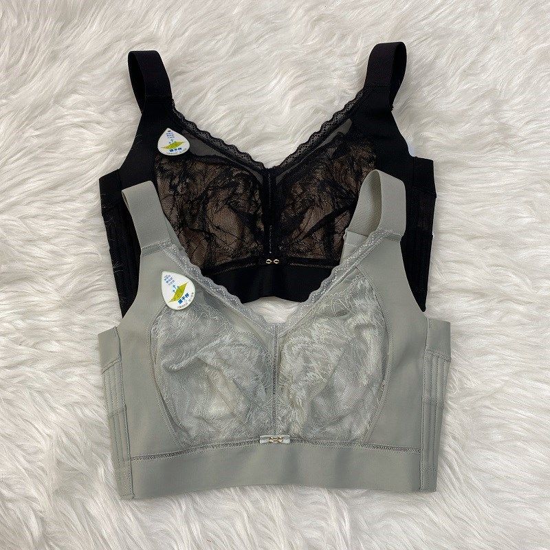 大胸显小薄款全罩杯防走光内衣软钢圈防下垂收副乳调整型文胸6889