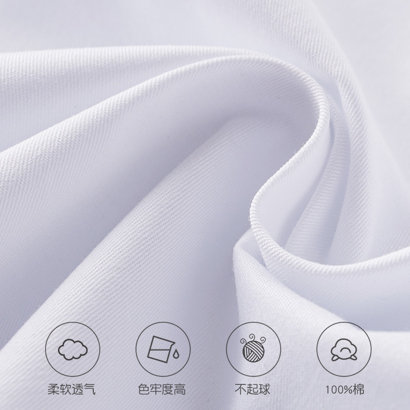 胖童白衬衫长袖男童加肥宽松儿童加绒白色衬衣大童小学生校服