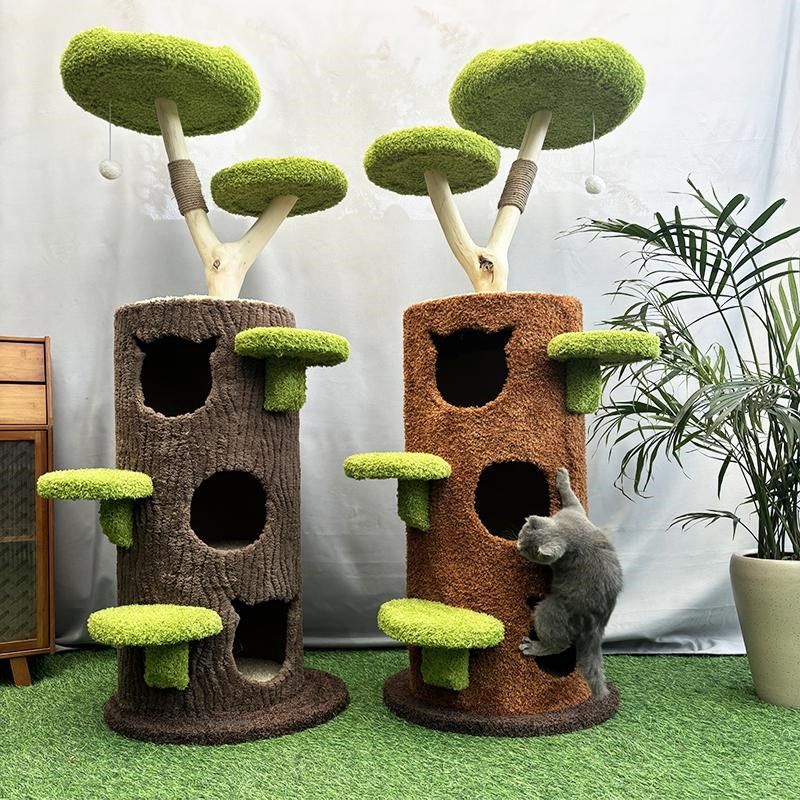 实木猫爬架猫树屋树杆猫屋猫窝猫跳台不占地方小猫咪观景台猫窝,宠物/宠物食品及用品,猫爬架,淘宝优惠券,粉丝福利购,淘宝优惠卷