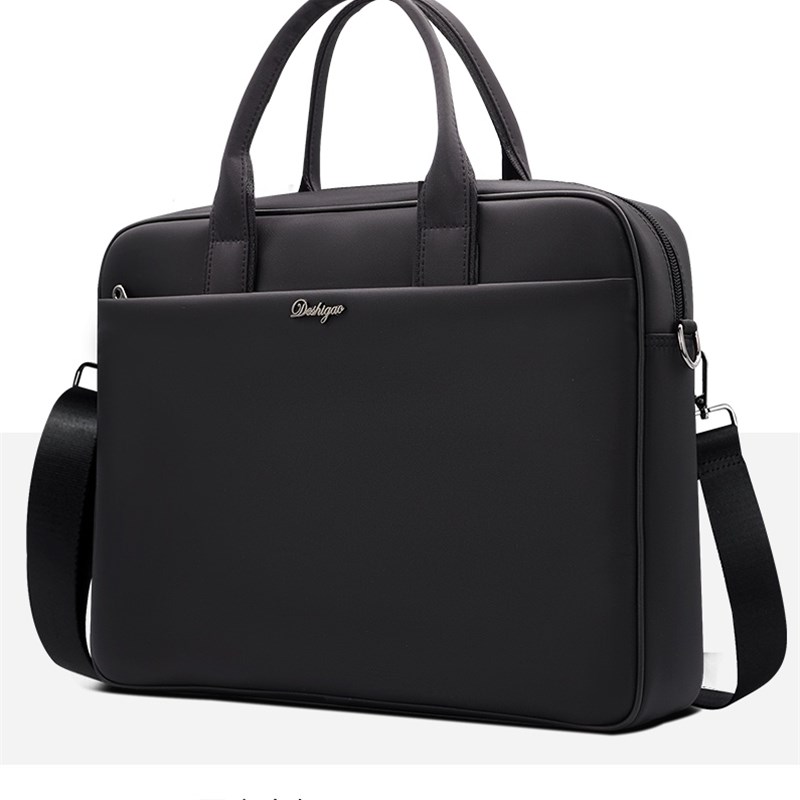 男士商务电脑包手提包文件袋公文包会议包可印刷定制logo9129