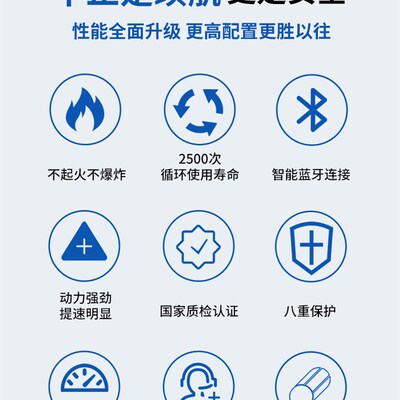 九号电动车B30C电池大容量48V锂电磷酸铁锂B35B40B65B80B90B110P