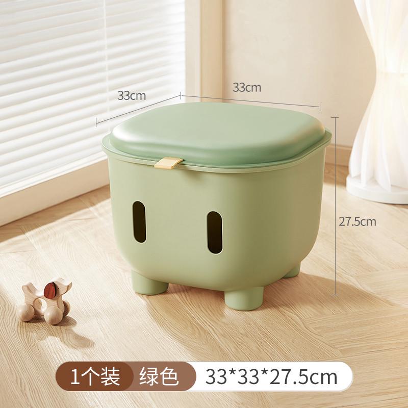 玩具收纳凳儿童储物多功能小凳子家用娃娃玩偶收纳箱可坐收新款