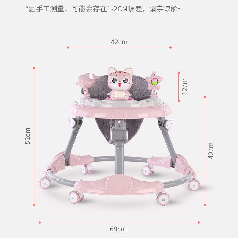 婴儿学步车男宝宝女孩小幼儿童起步车学行车多功能防o型腿防侧翻