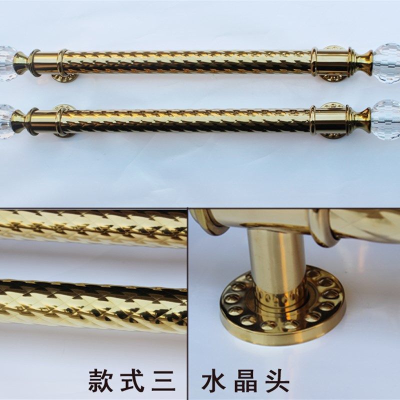 仿古玻璃门拉手古铜大门拉手木门把手拉手不锈钢把手欧式有框门