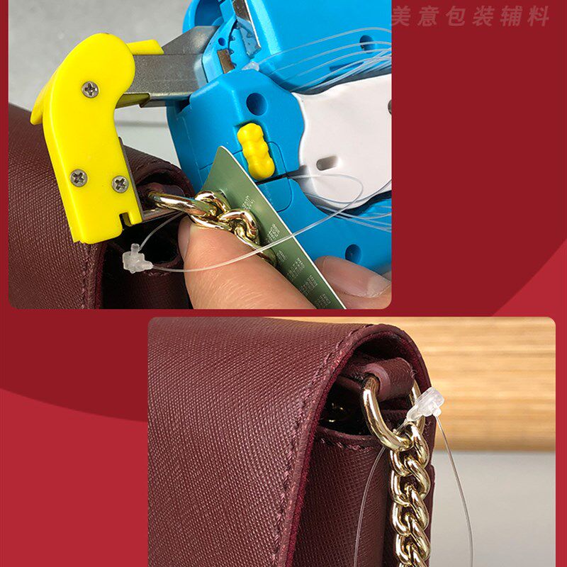 圆圈吊牌枪 套环子母扣枪 套环枪 打圆圈枪 胶针枪挂绳吊牌穿绳机