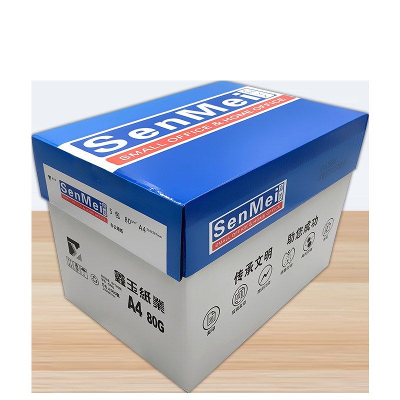 蓝森美A4复印纸80G多功能防静电办公学生草稿纸 双面打印复印80克