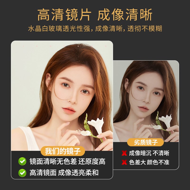 镜子全身镜落地可调节显瘦镜服装店显高美颜镜网红家用舞蹈镜