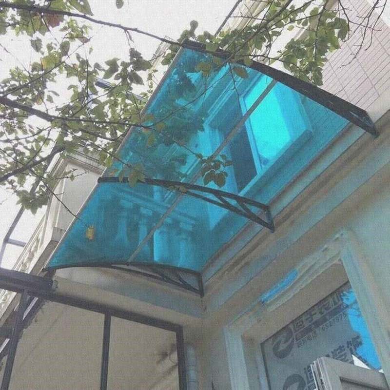 透光雨棚窗阳台口牢固水平商简约雨篷平房遮挡露台店铺店窗户防水