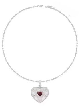 柏拉图之心项链高级感小众设计感简约时尚精致优雅甜美女款百搭