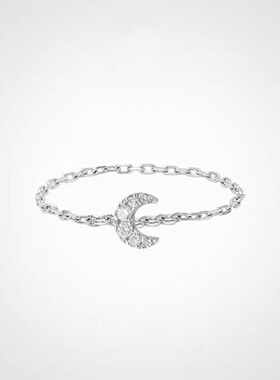 小众设计感月亮造型手链女时尚小众气质精致高级感轻奢时尚手链