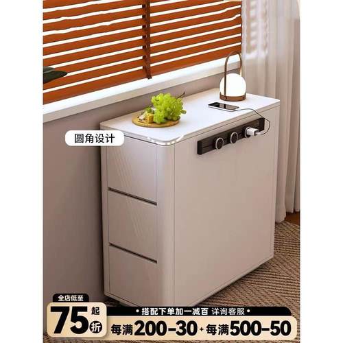 全实木单独岛台柜厨房料理台可移动中岛台靠墙柜餐桌导台岩板倒台