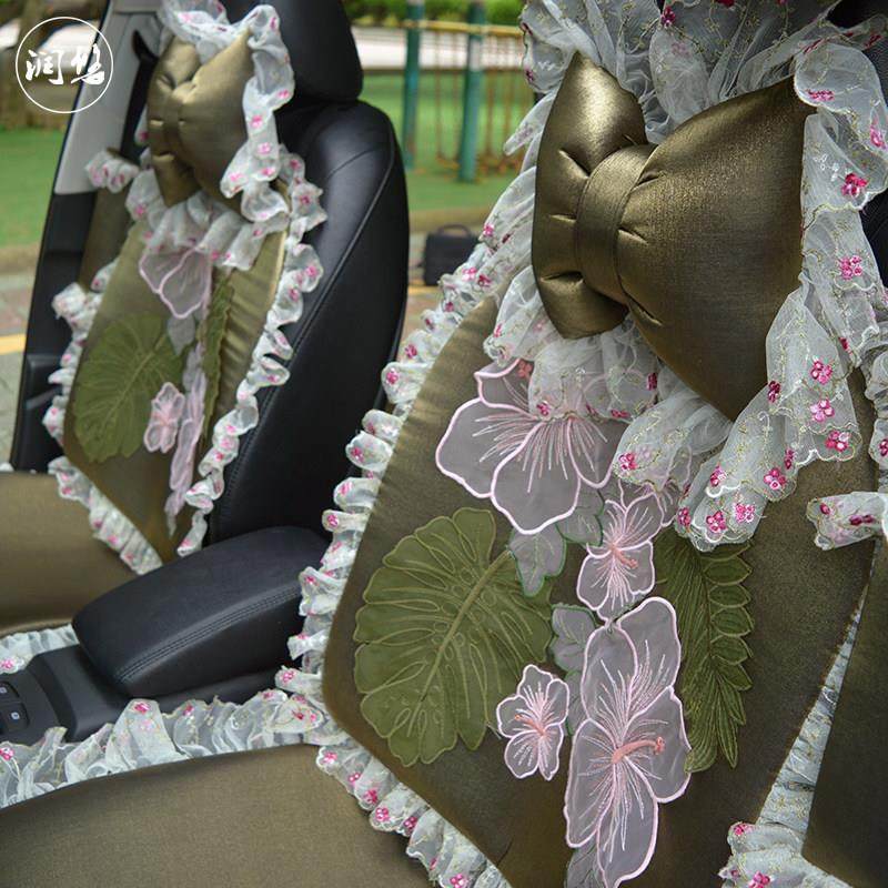 原创【叶子】X 古风 座垫蕾丝花朵透气座垫 单片垫子 各车型通用,汽车用品/电子/清洗/改装,通用座套/座垫,淘宝优惠券,粉丝福利购,淘宝优惠卷