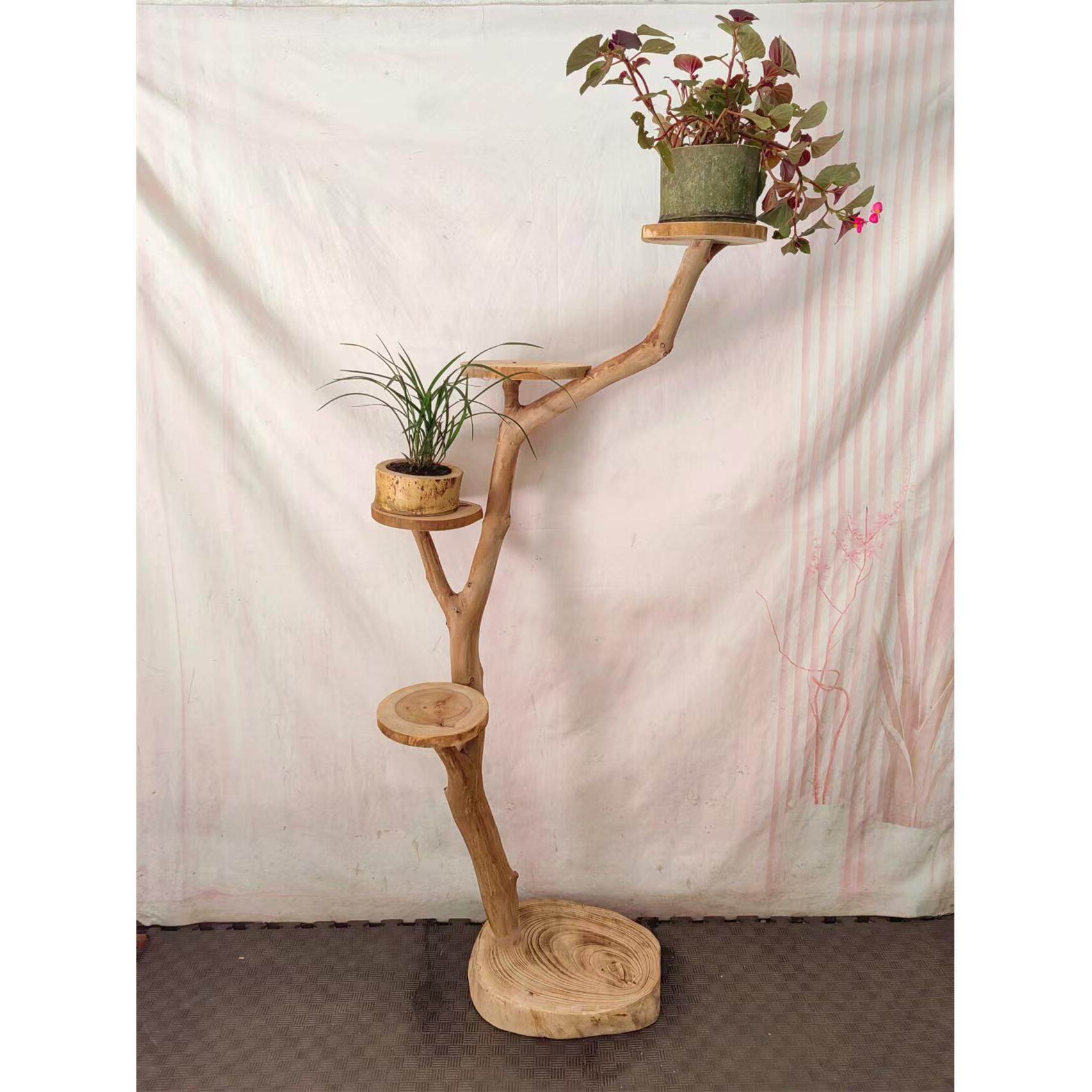 简约花架子客厅落地阳台花架多肉绿萝花架子落地多层花架一体家用,住宅家具,根雕花架,淘宝优惠券,粉丝福利购,淘宝优惠卷