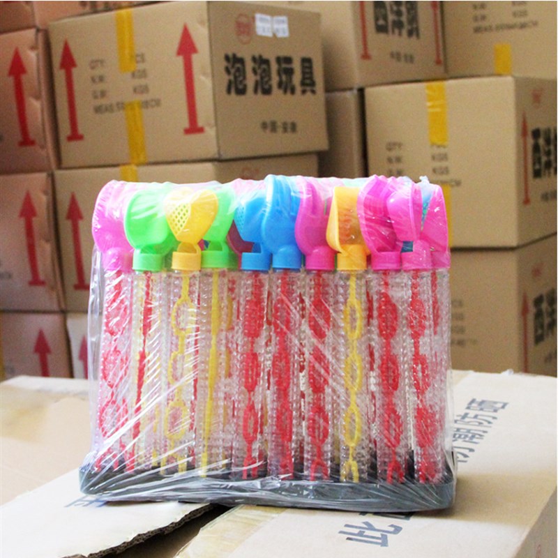 吹泡泡液包邮地摊货卡通泡泡棒水沙滩玩具小孩子礼物儿童泡泡玩具