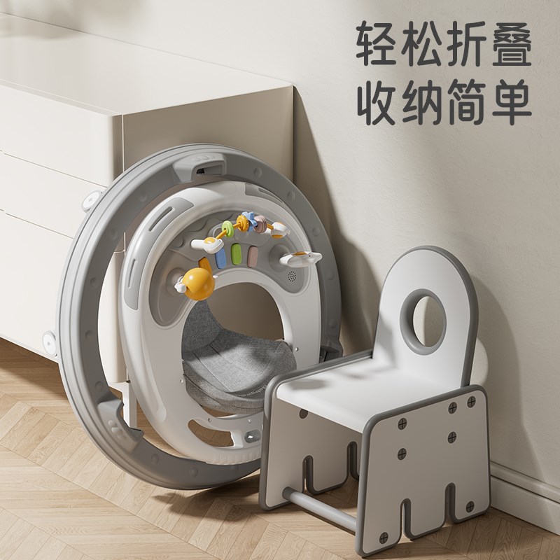 学步车6到18个月婴儿多功能防o型腿手推车宝宝防侧摔助力学起步车