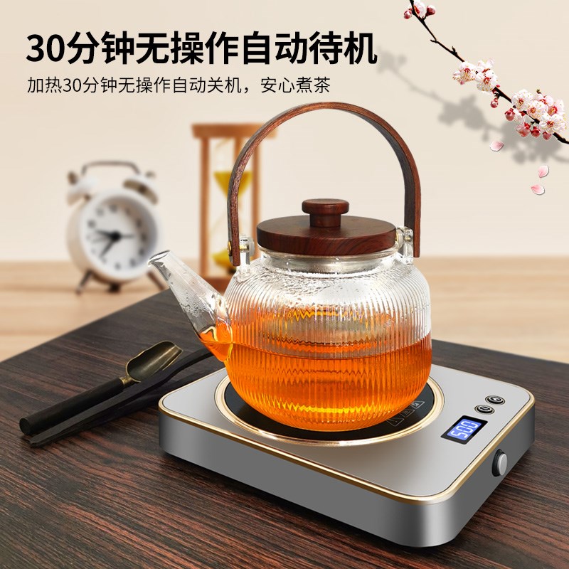 电陶炉煮茶烧水壶2024新款家用养生壶小型电磁炉迷你煮水壶加热用