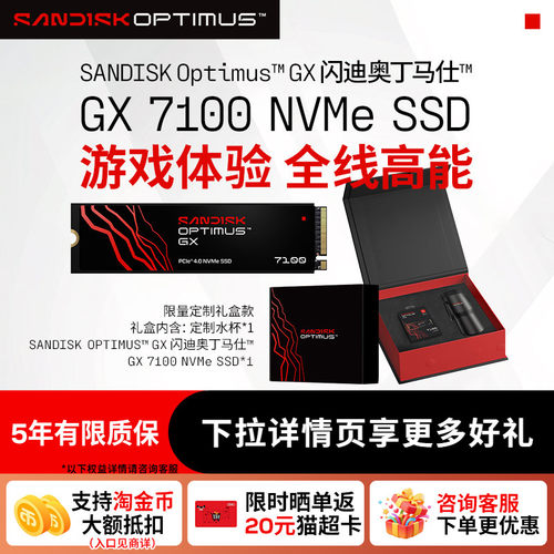 闪迪OptimusGX7100固态硬盘500g