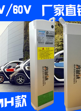 MH款便携式电动车锂电池48V10AH60LV10AH60V12AH