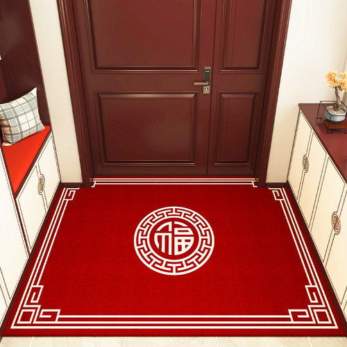 中式入户门地f垫可擦洗进门防滑垫家用免洗脚垫大门口进户门地毯