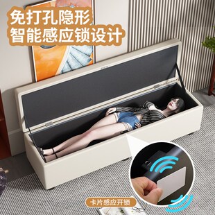 硅胶娃娃收纳大箱子m长条可以装娃娃加带感应锁玩具储物密码锁女