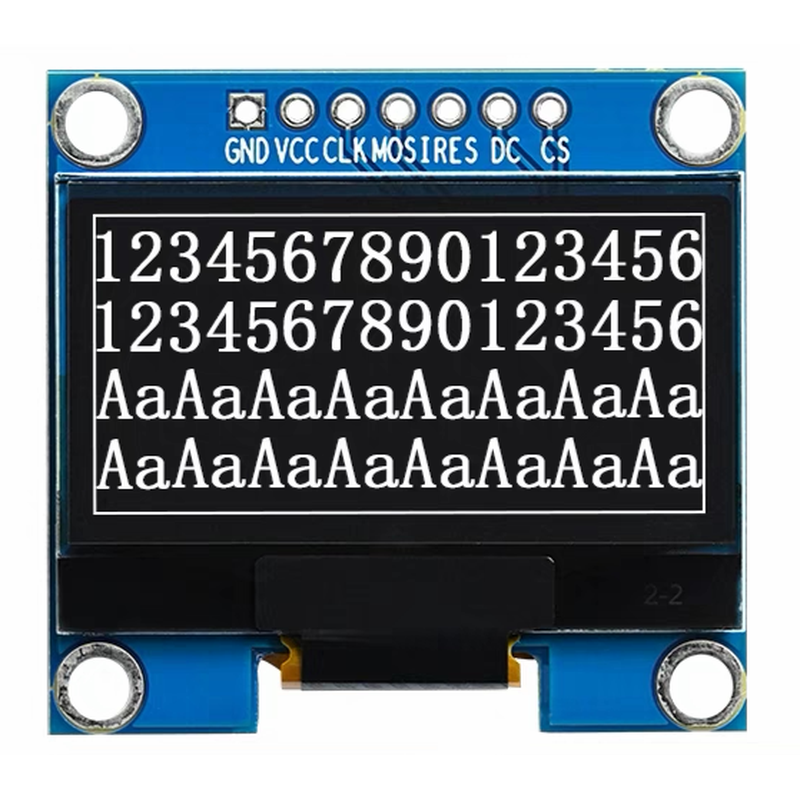 1.3寸OLED模组12864OLED显示屏SH1106 OLED1.3寸spi 7Pin