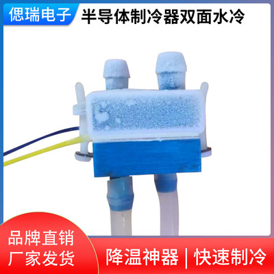 半导体制冷器双面水冷 冷水机水循环散热制冷系统DIY实验套件