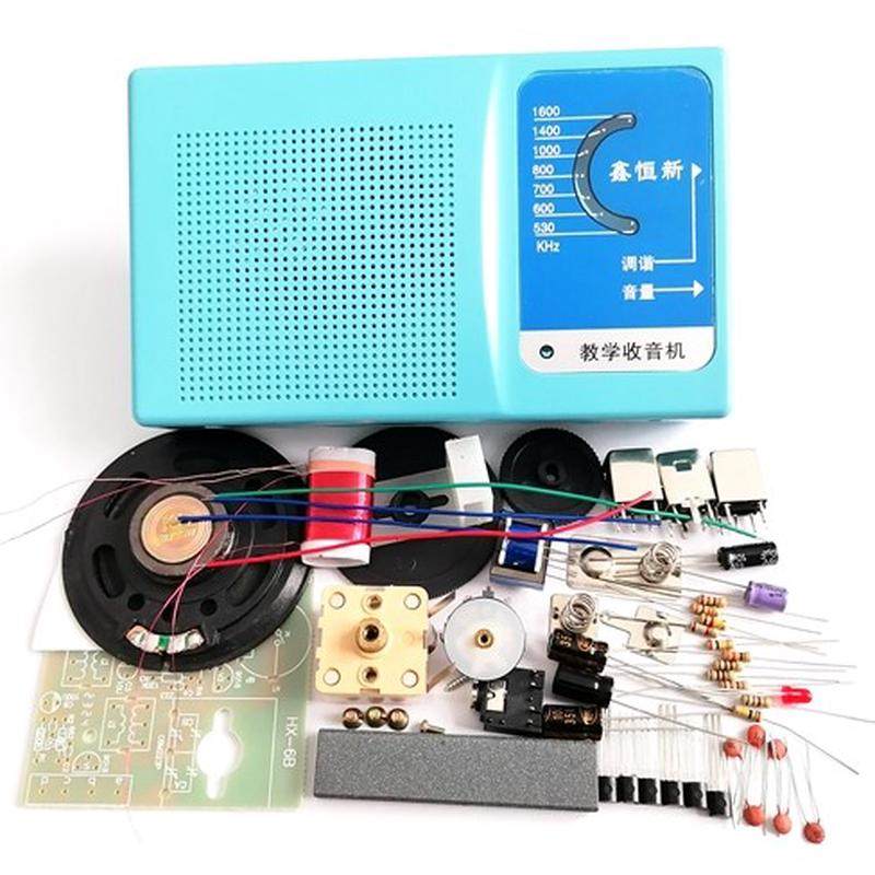 收音机套件 DIY组装散件 教学焊接练习电子管元器件实训制作材料
