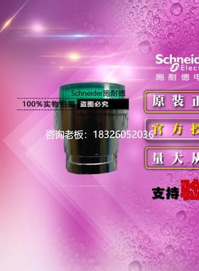 拍前询价原装Schneider施耐德带灯按钮头 ZB2BW13C 绿色凸头按钮Z