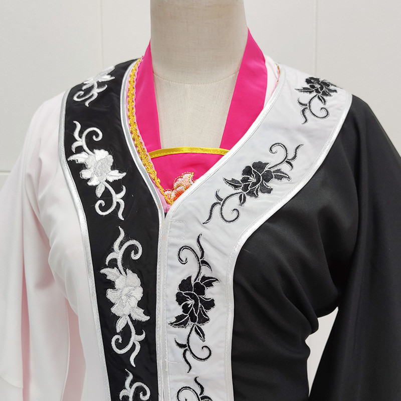 新品戏剧情勾阎惜娇戏服古装越剧黄梅戏演出服女鬼水袖花旦衣民族